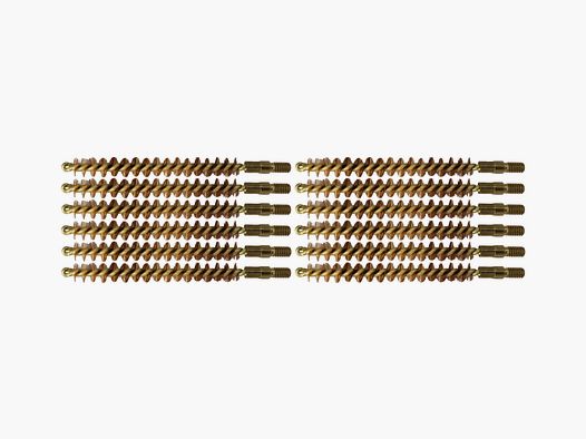 12 spazzole di pulizia in bronzo da 6,5 mm fucile