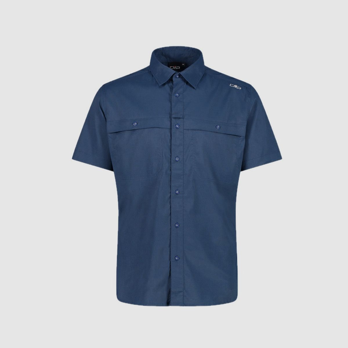 CMP heren kortarmshirt van stretchmateriaal