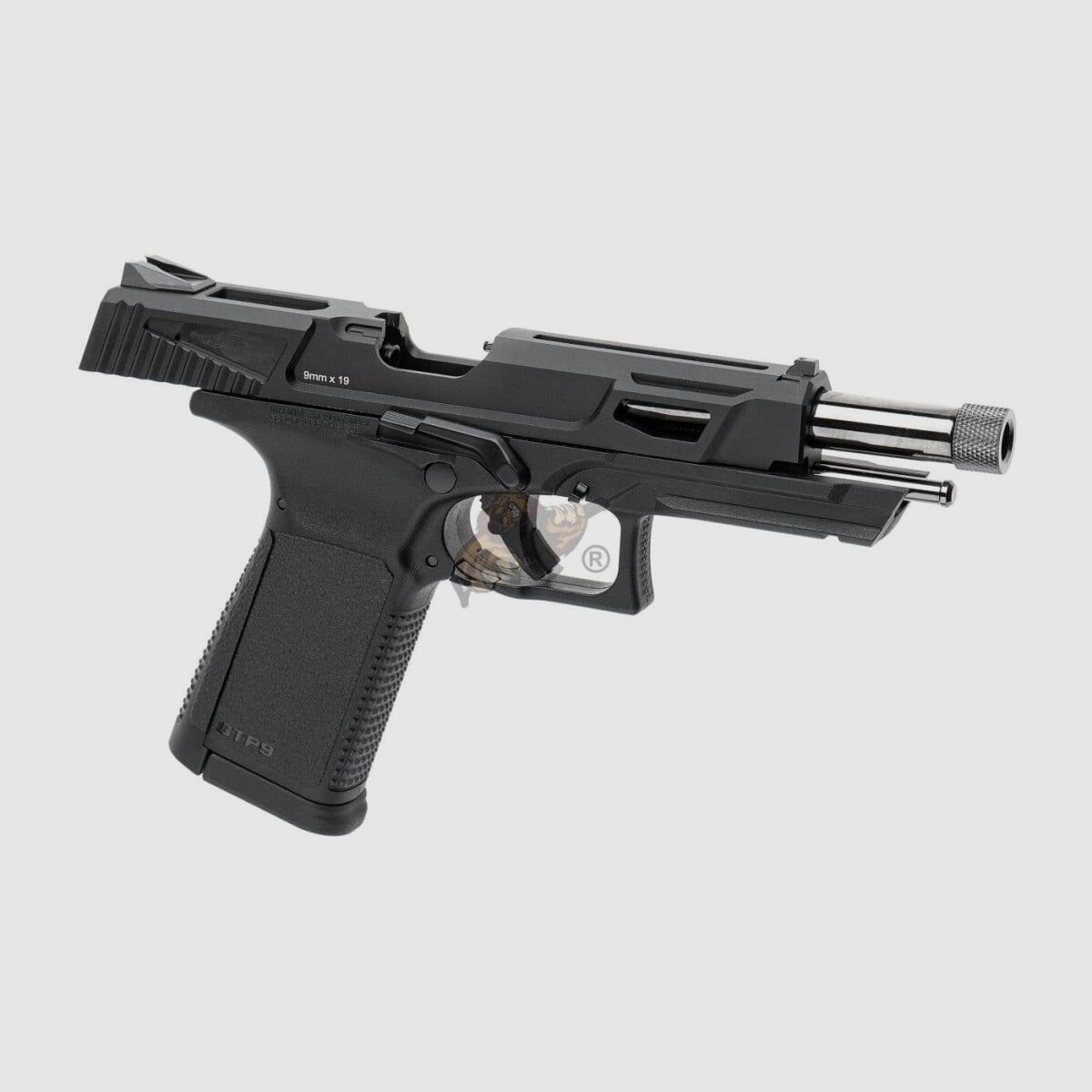 GTP9 MS CNC Glissière Métallique Gaz Blow Back Noir Airsoft Libre à partir de 18 - GBB - F | G&G