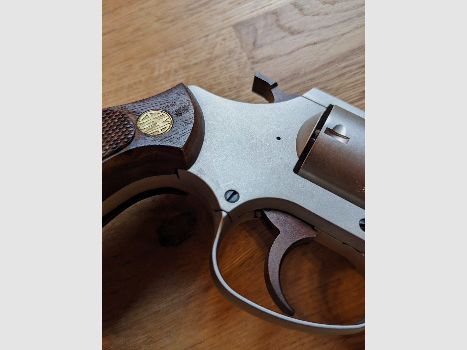 HW 37 Nickel Weihrauch Signalrevolver 