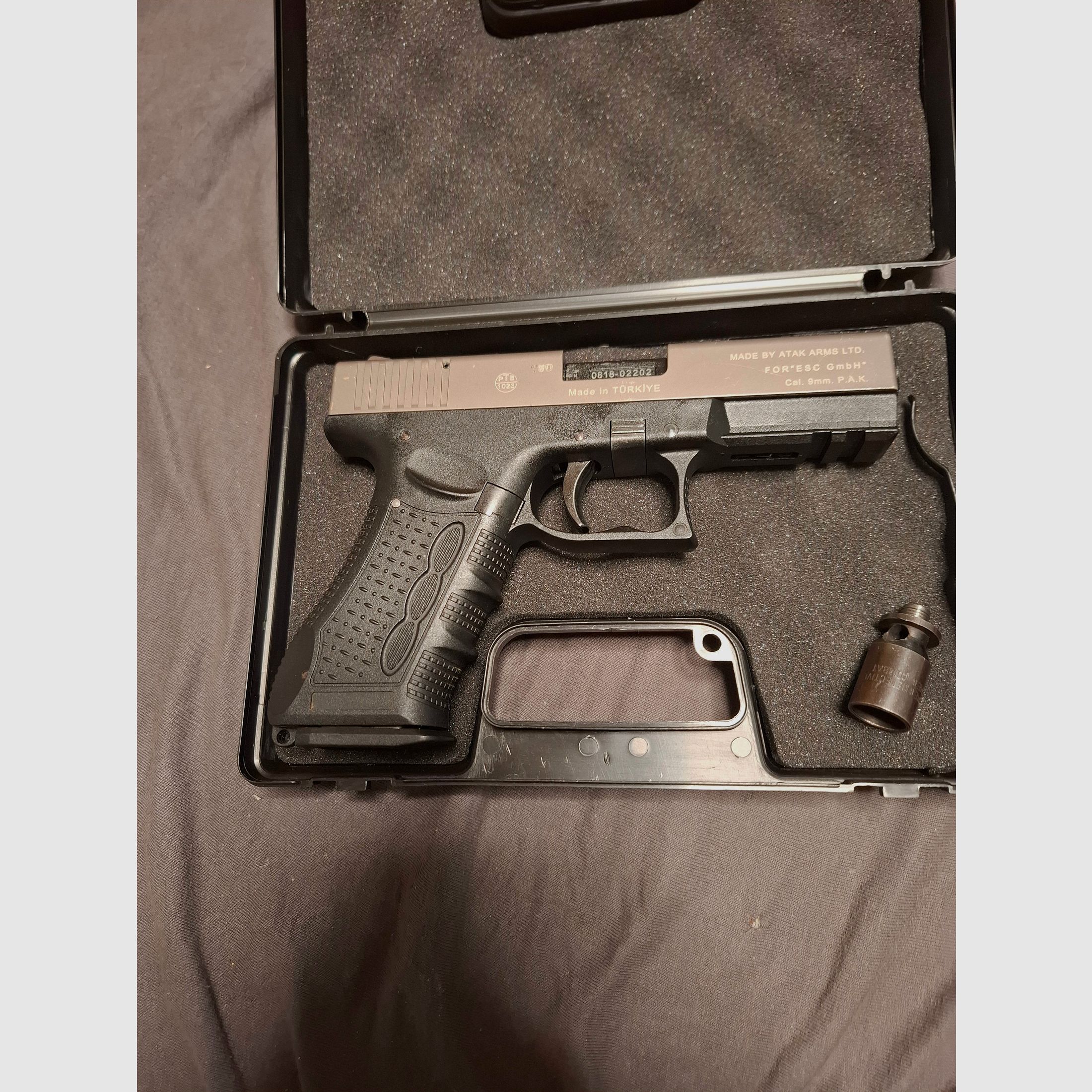 Zoraki 917  PTB 1023  9mm P.A.K. 