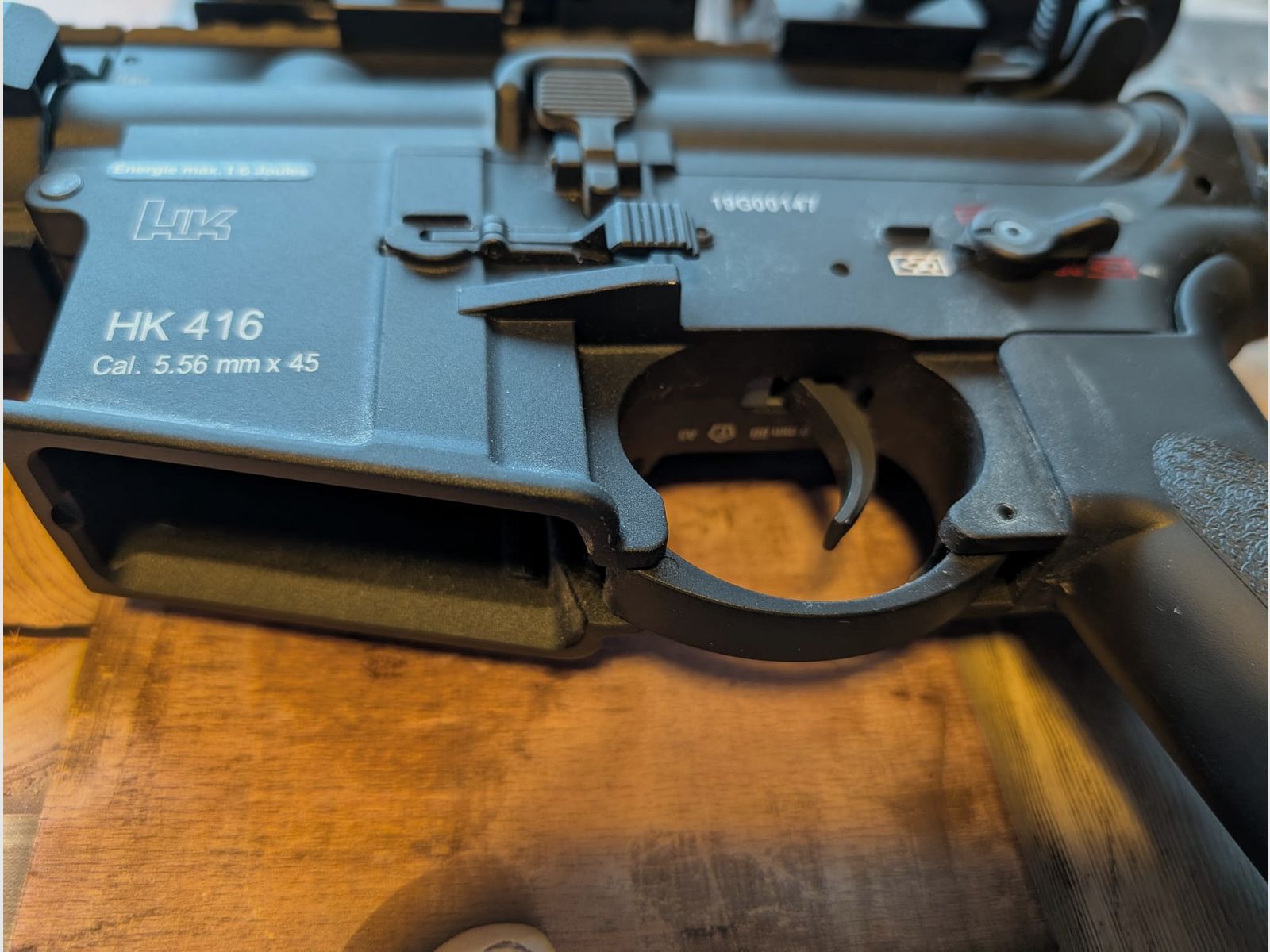 VFC Heckler&Koch HK416 S-AEG czarny