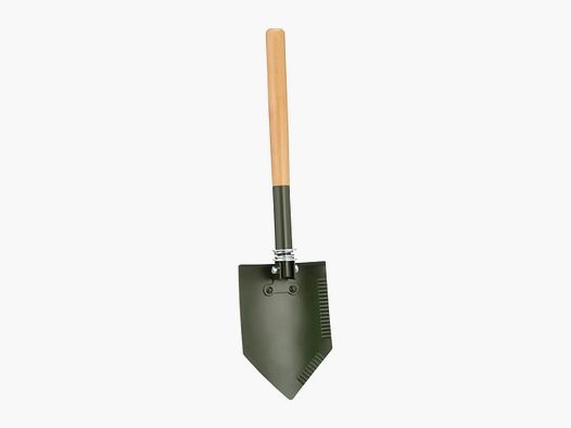 MFH MFH Klappspaten Deluxe Holzstiel 2-teilig natur