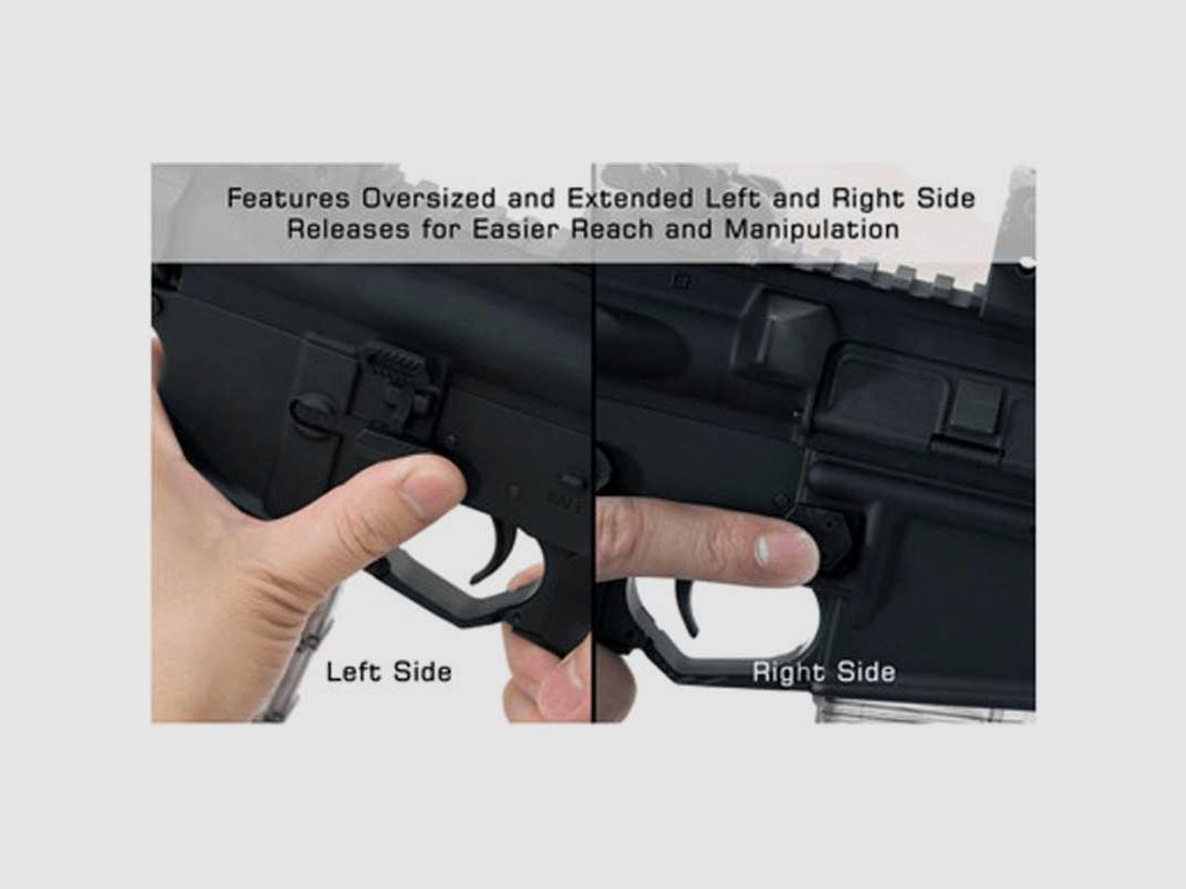 Ambidextrer Magazin-Druckknopf UTG für AR15 - AMBIDEXTRE MAGAZINDRUCKKNOPF UTG FÜR AR15, Bild 3 von 3