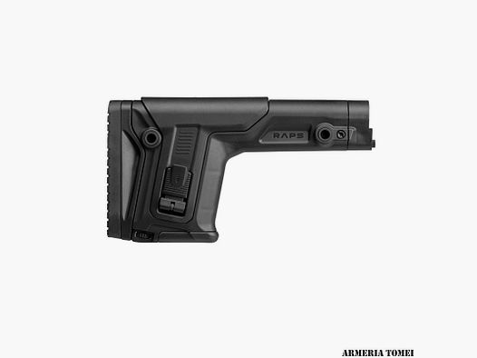 FAB DEFENSE – ADJUSTABLE STOCK "RAPS" WITH CHEEK REST BLACK for AR15/M4 (RAPSB)