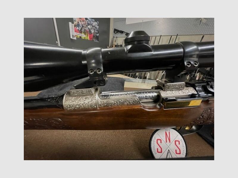Mauser 98er Einzelstück, graviert