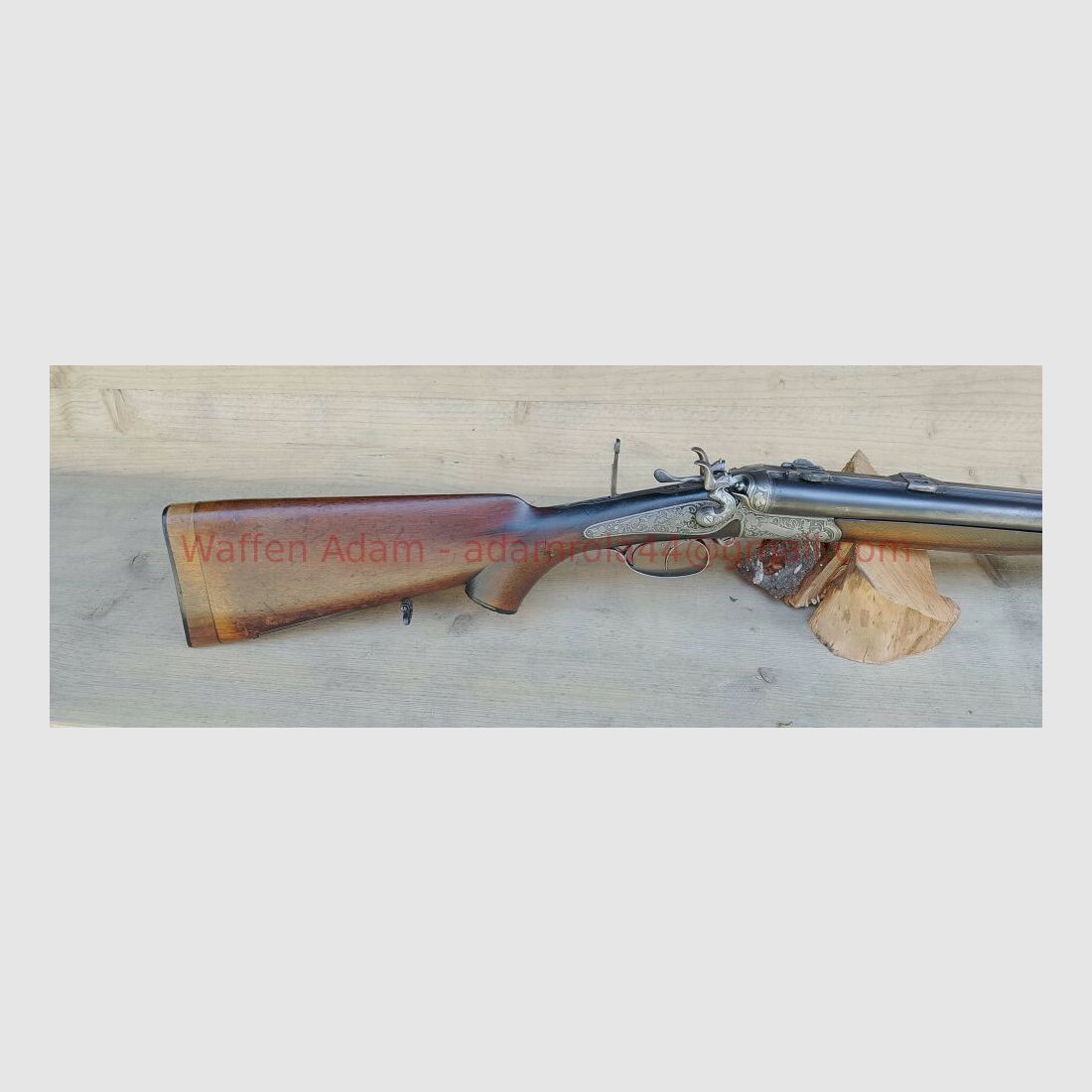 Suhl Hahndrilling um 1900 Sammlerwaffe