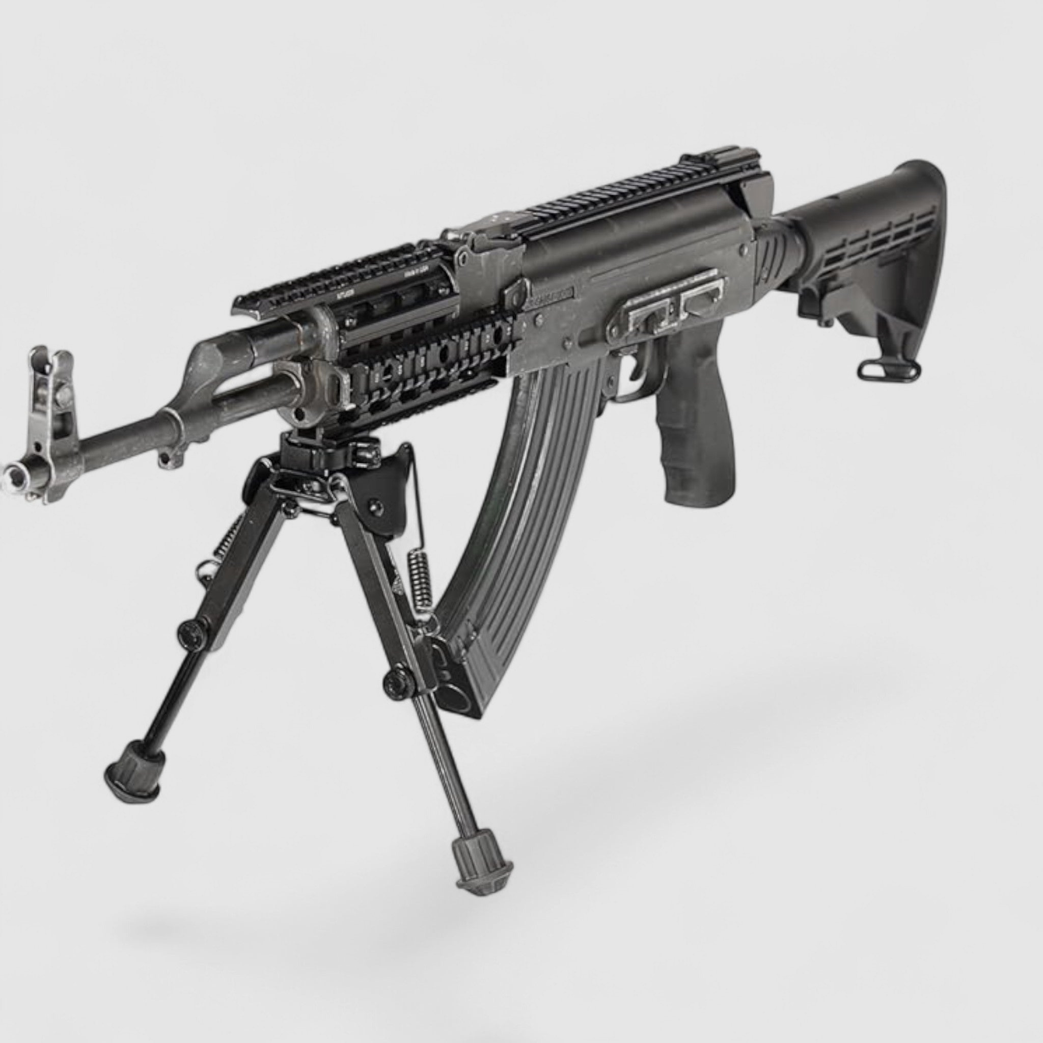 UTG Super Duty Bipod, Quick Detach, 8.0"-12.8" Center Height