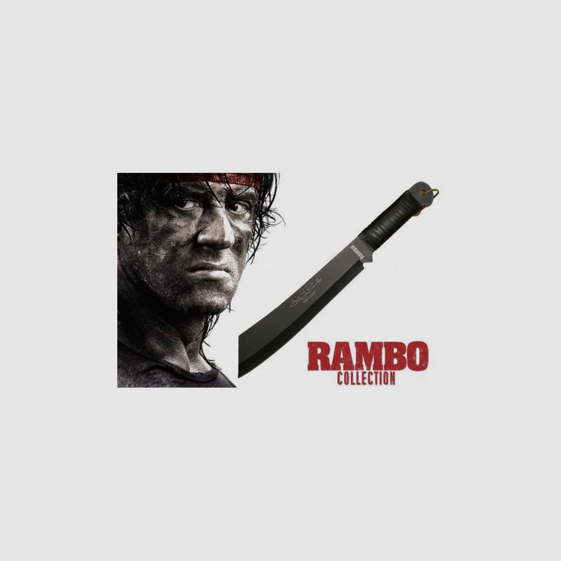Rambo 4 Messer First Blood Part IV Deluxe Machete Premium Edition