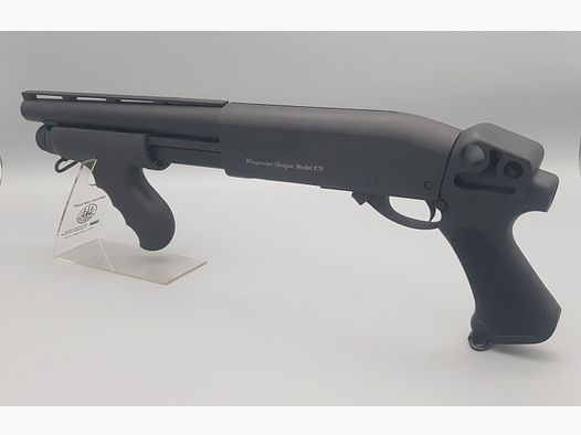 Shotgun Wingmaster Model M 870 in Cal. 6mm BB Volledige metalen uitvoering Verzamelobject met magazijn Pumpgun jachtgeweer