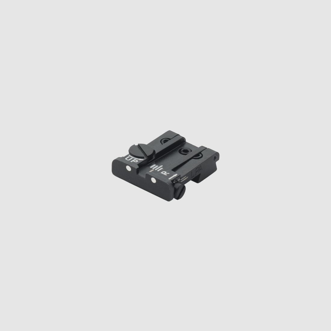 LPA TPU45CT30 adjustable micrometer rear sight for Colt Government M1911A1 – 2-point
