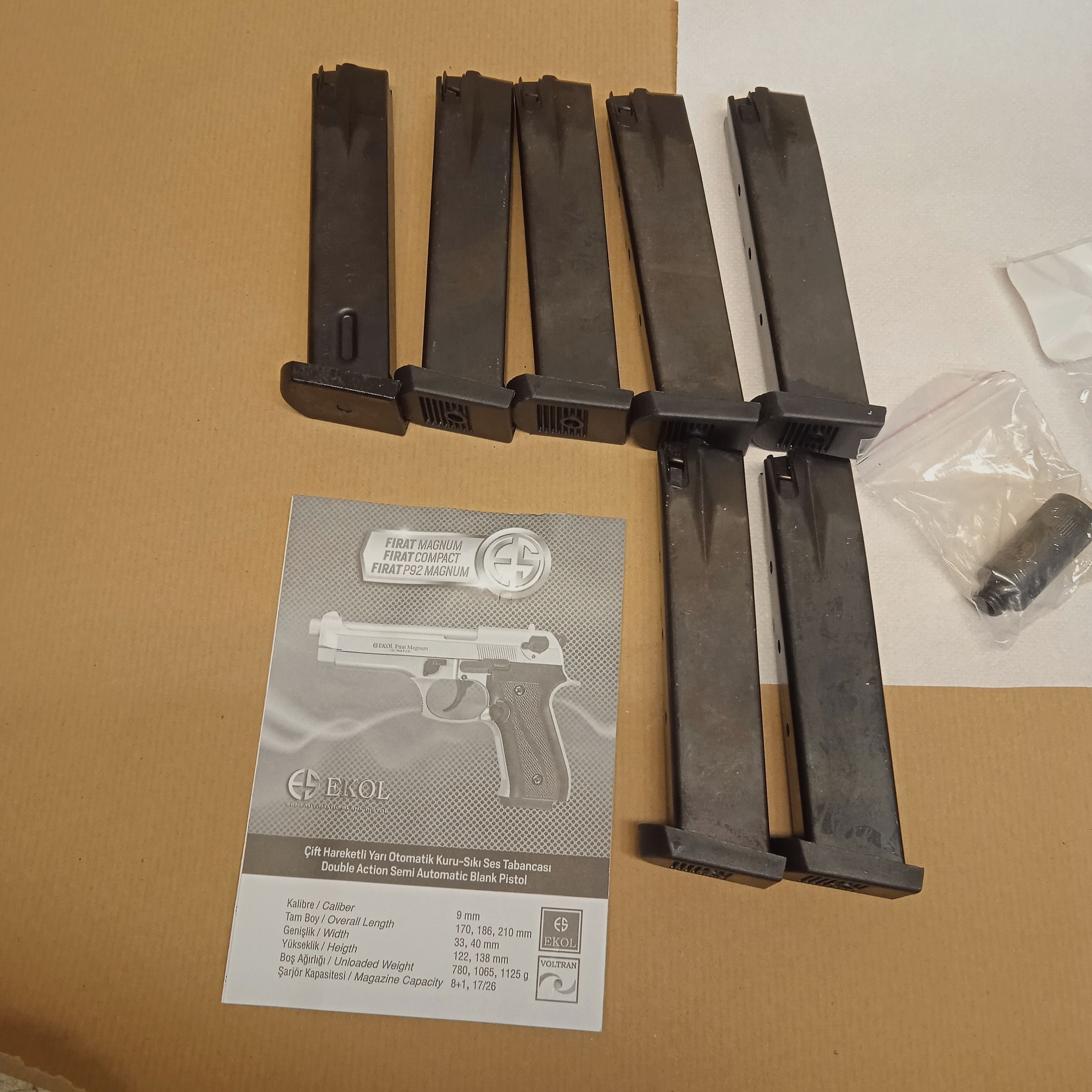 Ekol firat Magnum 9mm PAK