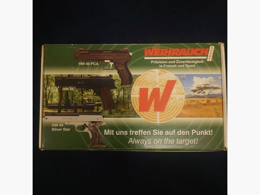 Weihrauch Hw45 Neuwertig + Diabolos