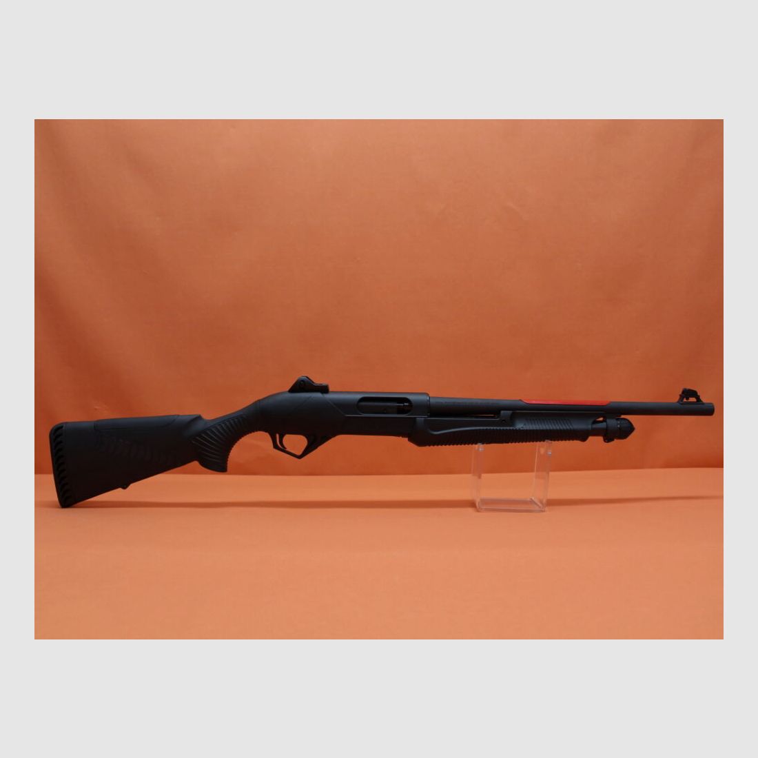 Benelli VsRep.Flinte 12/89 Benelli SuperNova Tactical (fore-end repeating shotgun) 18.5" barrel/ Ghost-Ring