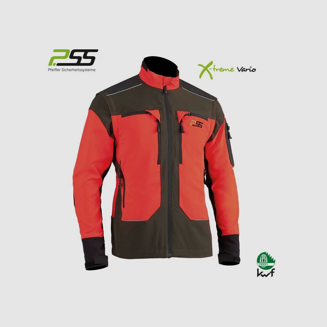 PSS X-treme Herren Jacke Vario Orange