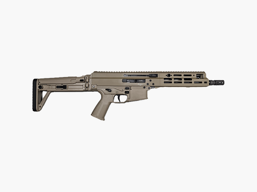 B&T Selbstladebüchse APC223 PRO, .223 Rem, 264mm Lauf, Coyote Tan