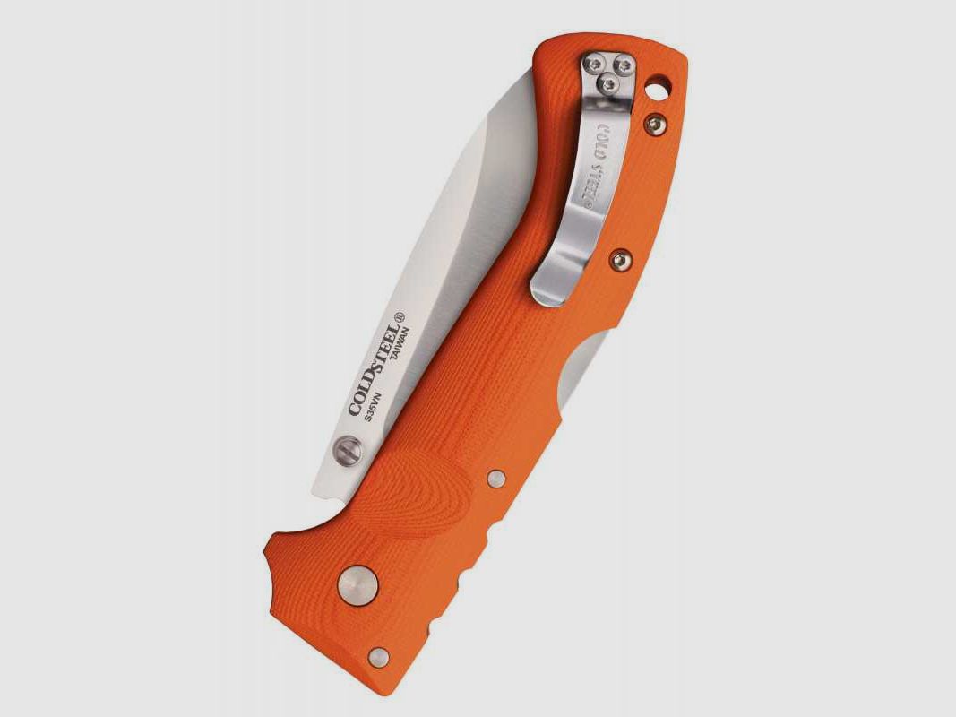 Cold Steel Ultimate Hunter Taschenmesser, S35VN, Blaze Orange