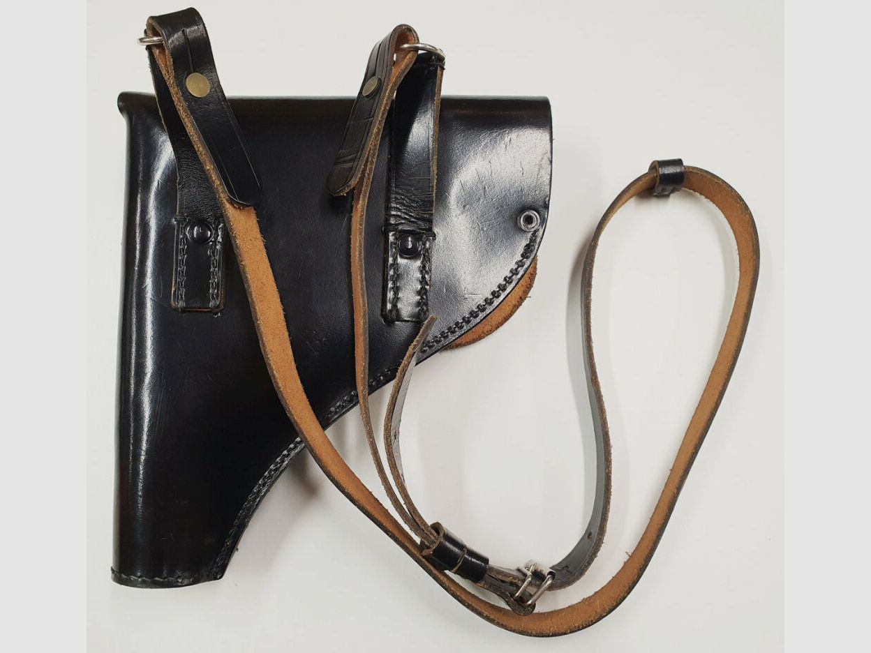 GEBR. DEWALD OHG HK P2 Borsa per pistola segnaletica SigPi P2A2 con tracolla, immagine 4 di 9