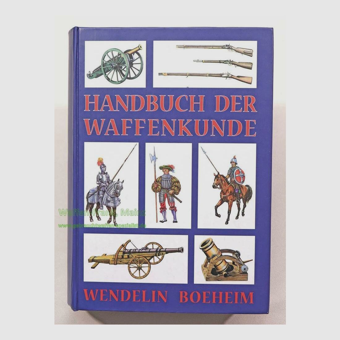 Reprint Verlag Leipzig Buch -Handbuch d. Waffenkunde-