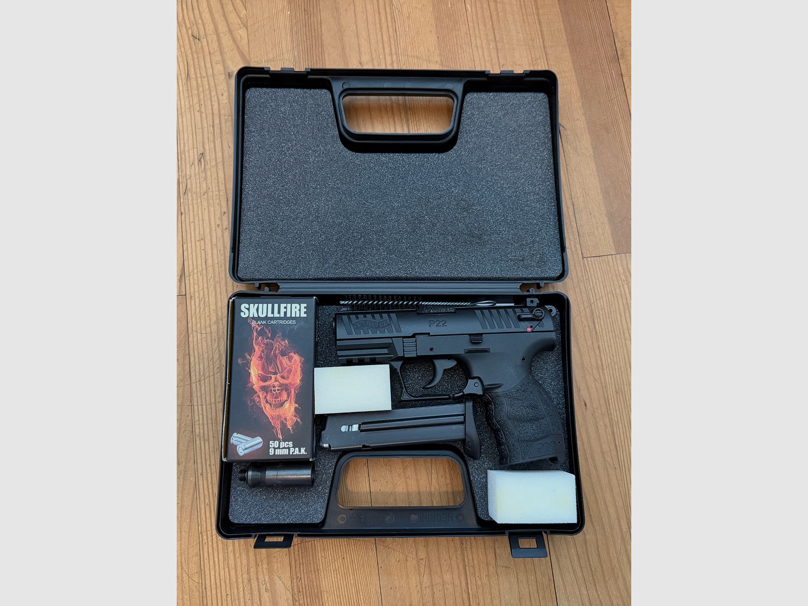 Walther P22 Q blank firing