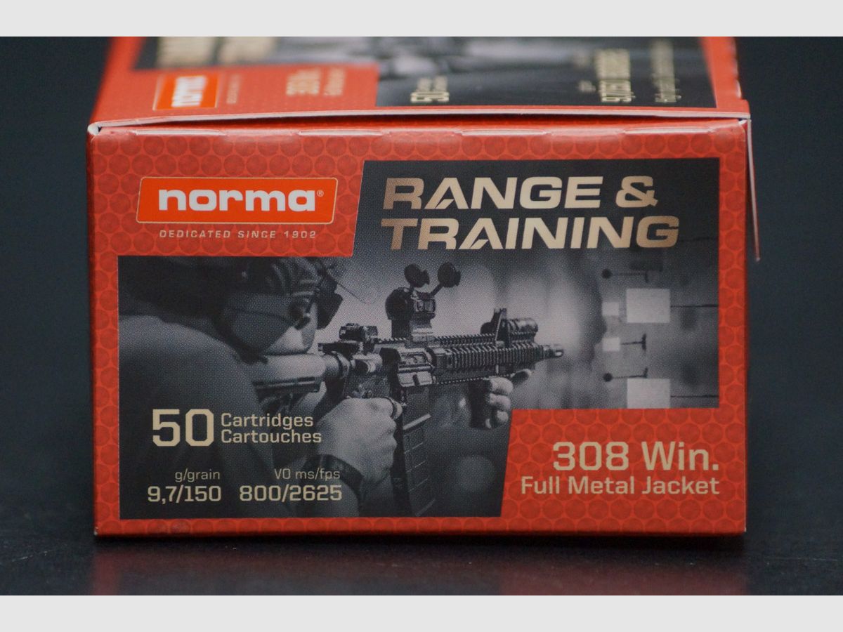 Norma .308 Win FMJ 150 gr, afbeelding 2 van 2