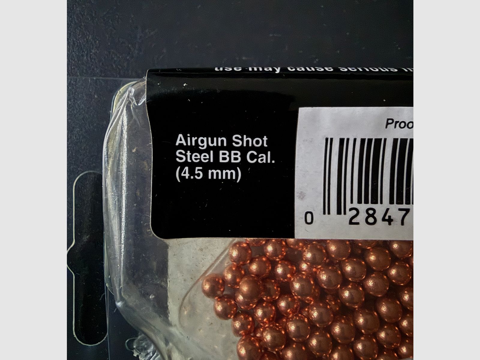 COPPERHEAD Airgun Shot Steel BB Kal. 4,5 mm, 1,5 opakowania