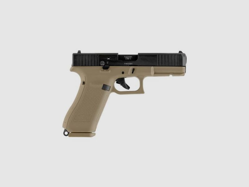 GLOCK Gaspistole (SRS) G17 Gen5 FrenchArmy Kal. 9mm P.A. mit GLOCK-Koffer