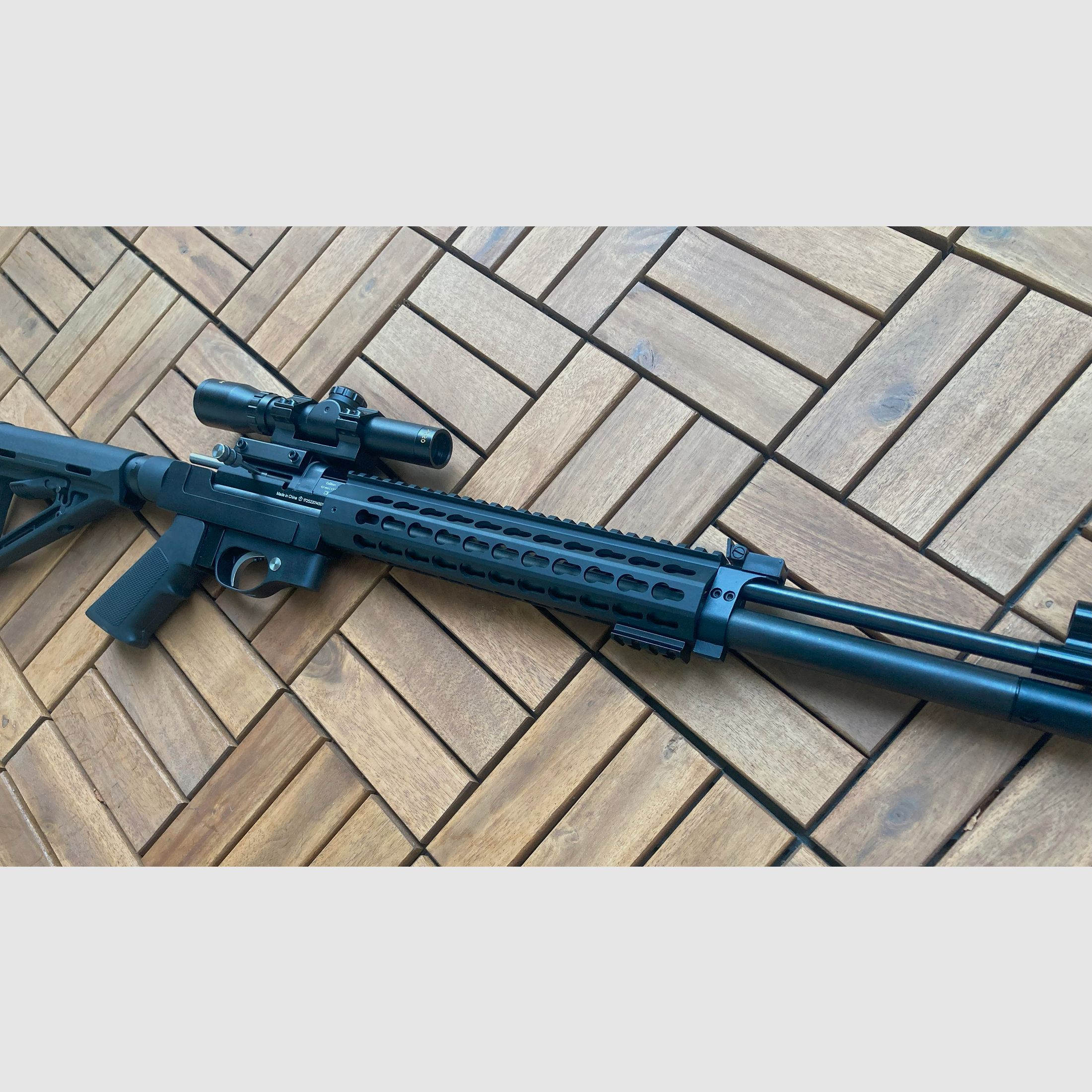 Diana Stormrider Luftgewehr Kaliber 4,5mm neuwertiger Umbau AR15 Stil