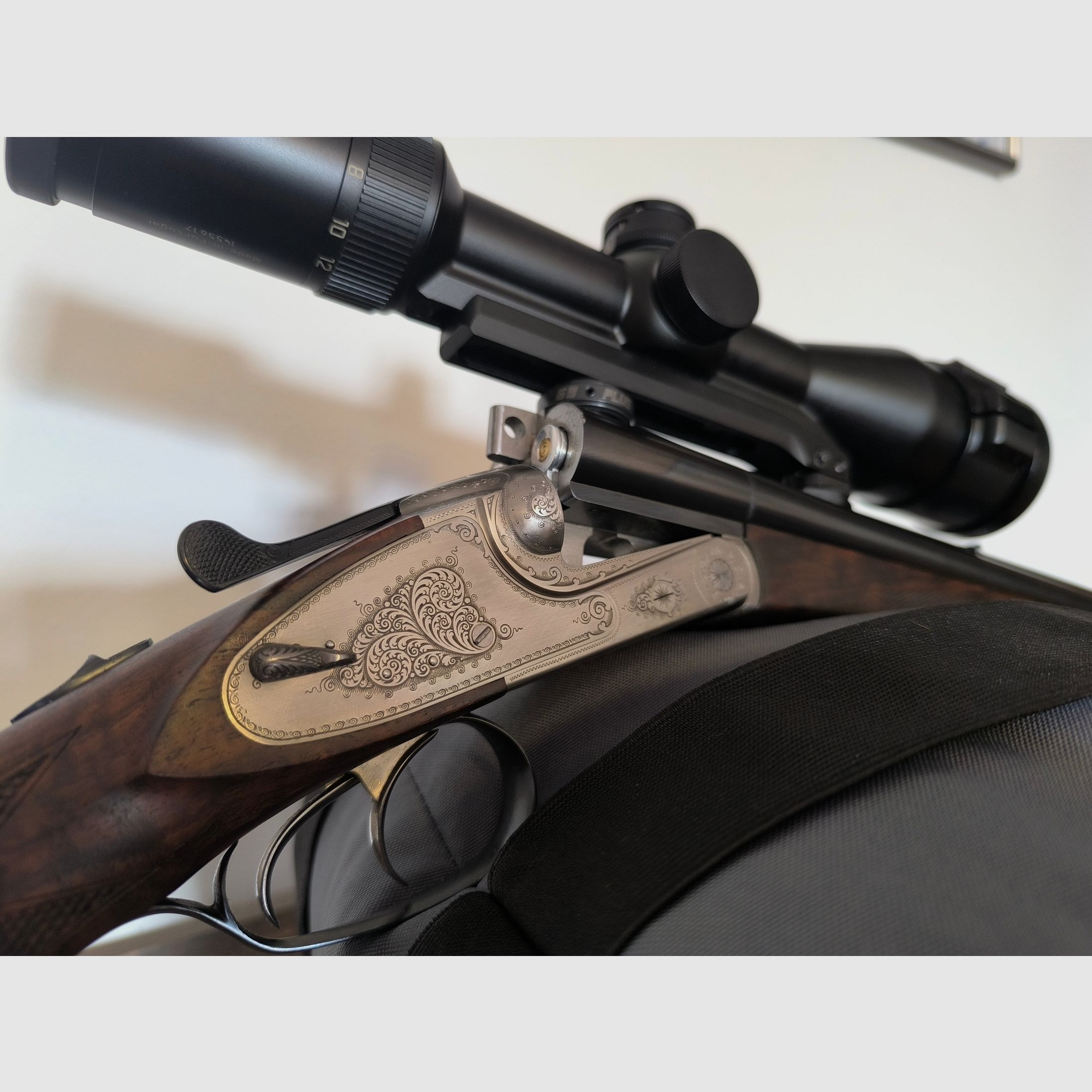 Seltene Merkel Büchsflinte Modell 260E mit K+S Premium Einstecklauf und Leica Fortis 6