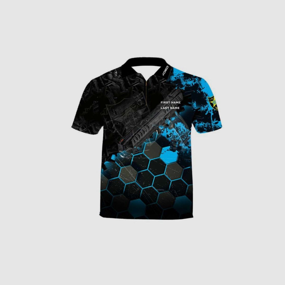 DED ALIEN IPSC T-Shirt, Größe: XS, Benutzerdefinierter Name: Mit Benutzerdefiniertem Namen, Kleidungstyp: Damen, Bild 3 von 3