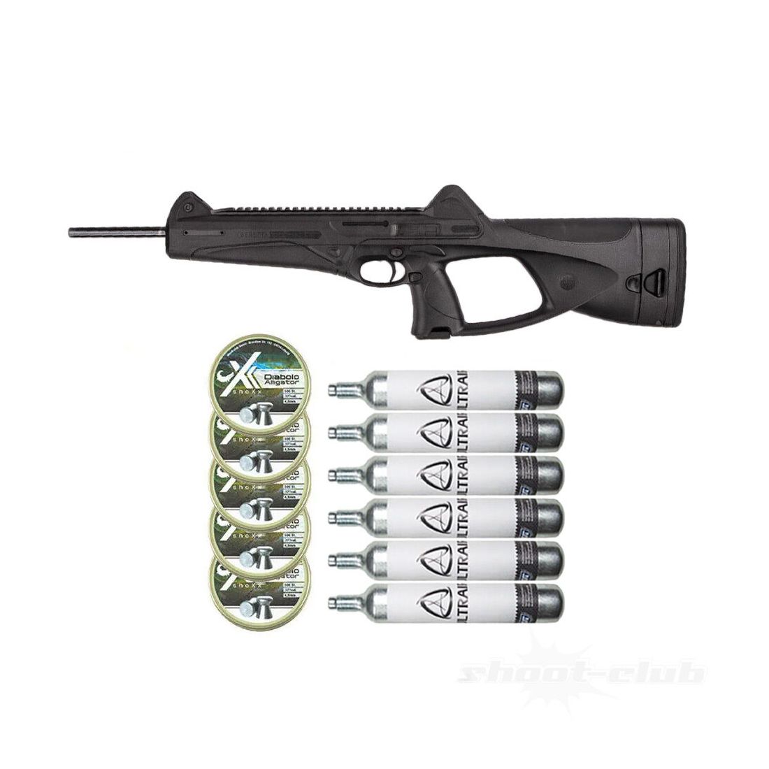 Beretta	 Cx4 Storm Kal. 4,5mm Set + Diabolos & CO2 Kapseln