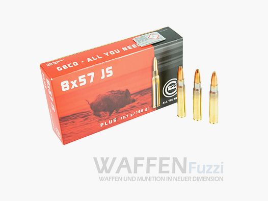 Geco Plus kaliber 8x57JS jachtmunitie 196gr