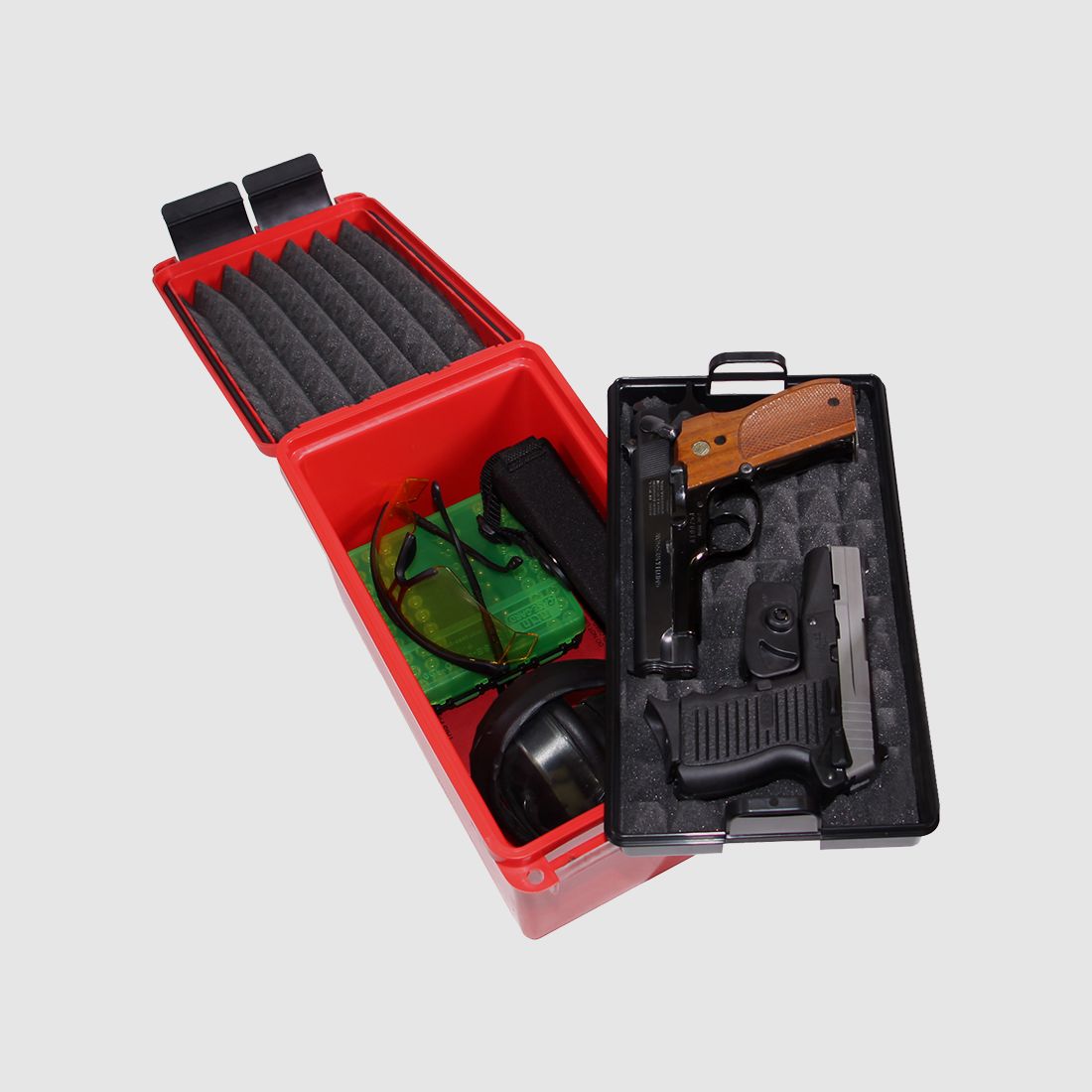 MTM Indicateur de charge Drapeaux CFP jaunes 8 pièces (4 pistolet/4 fusil)