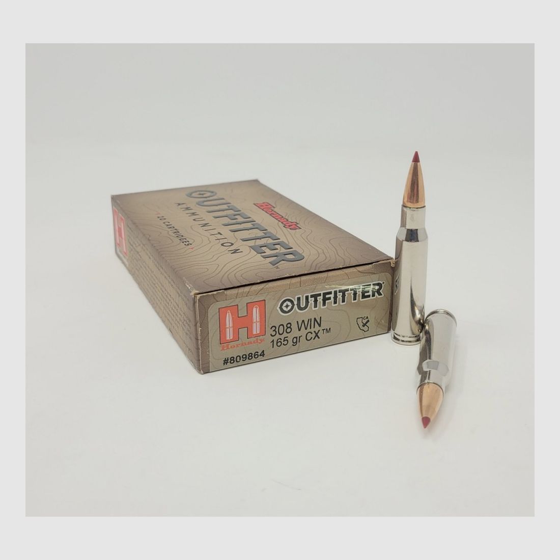 Hornady Ammo .308 Win Outfitter 10.7 g / 165 gr CX OTF VE20