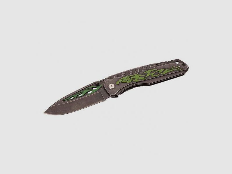 Herbertz One-Handed Knife Eagle Motif