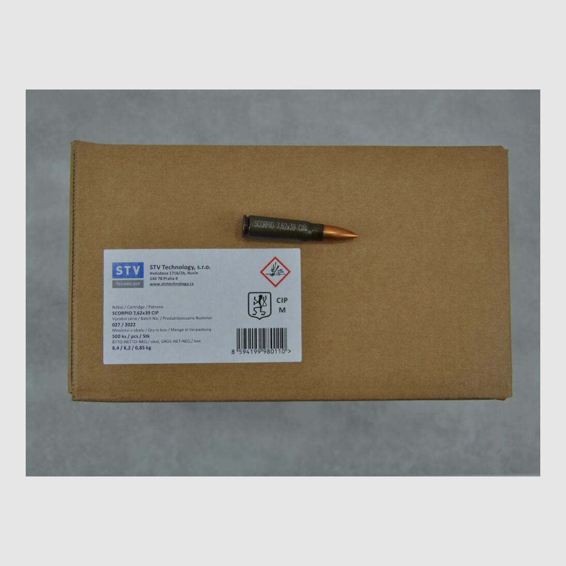 Surplus STV-Scorpio 7,62x39 *1000 sztuk*