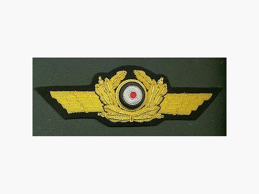 Mützen-Schwinge für Gereral-Schirmmütze Luftwaffe Repro !!!