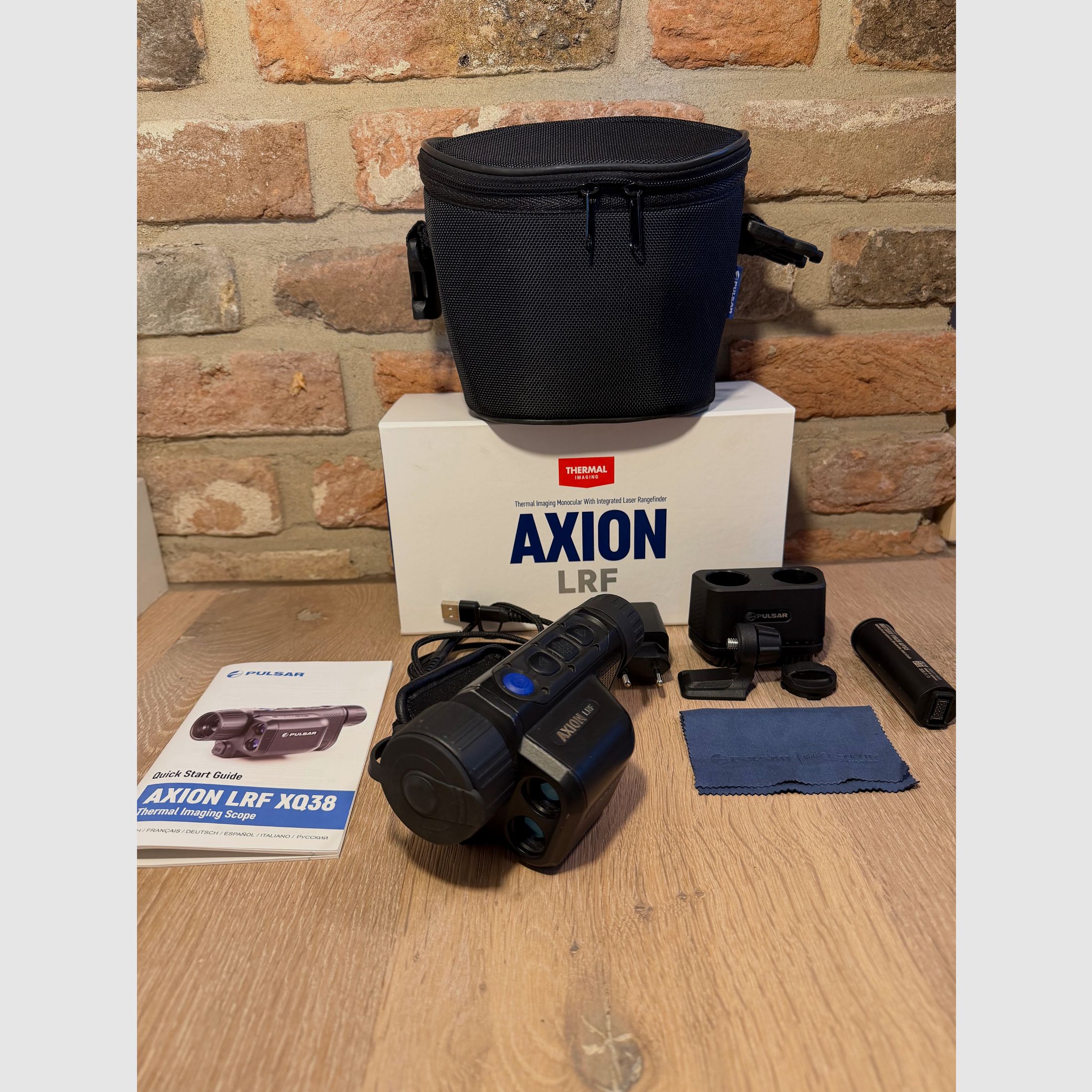 Pulsar Axion LRF XQ38 thermal imaging camera