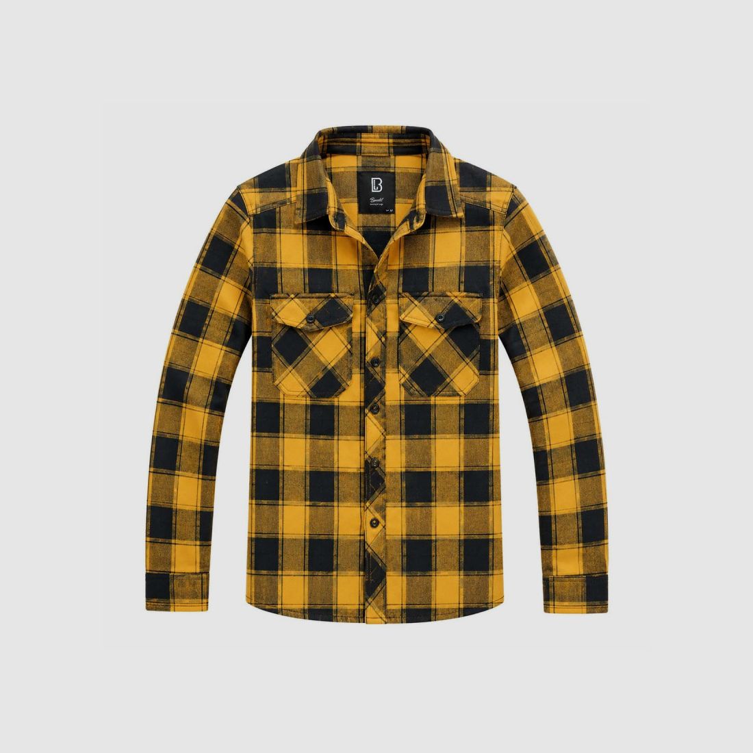 Brandit® Hemd Karos gelb/schwarz - Herren - Flanell, Bild 1 von 5