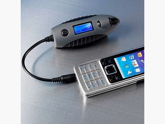 Mobiler Ersatzakku mit Solarlader für Handys, Hundeortungsgeräte und vieles mehr