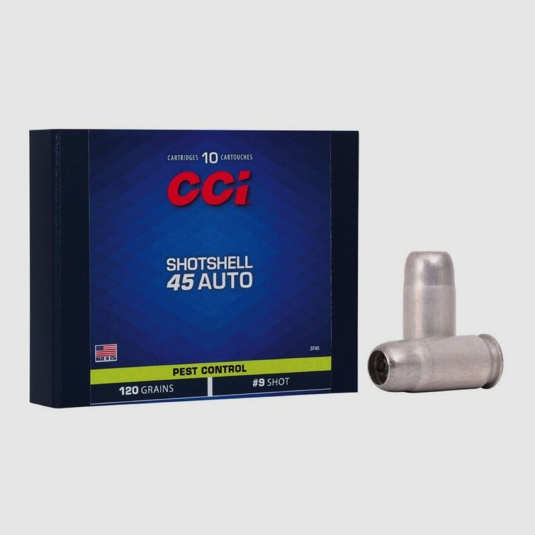 CCI Shotshell 120grs Nr9 10St .45Auto