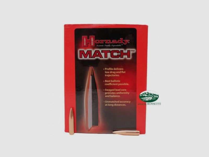 HORNADY Geschosse MATCH Kal.308 - 168gr - 30501