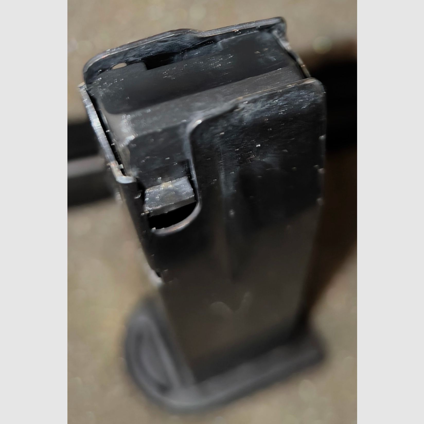 Walther P99-COMMANDO - Dark Brown, Kaliber 9mmPAK, Nur ein mal zur Probe Geschossen, Sehr leichte Gebrauchsspuren, bitte lesen!! 