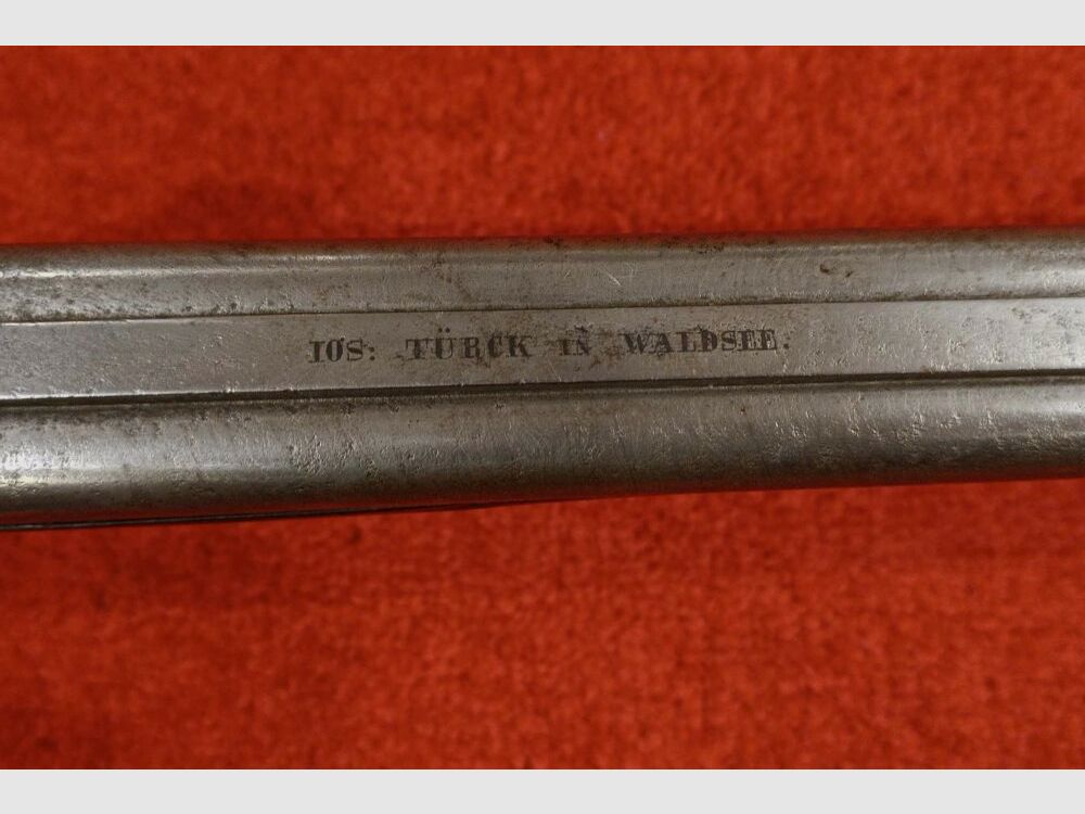 Escopeta de doble percusión Josef Türck 20 (pólvora negra)