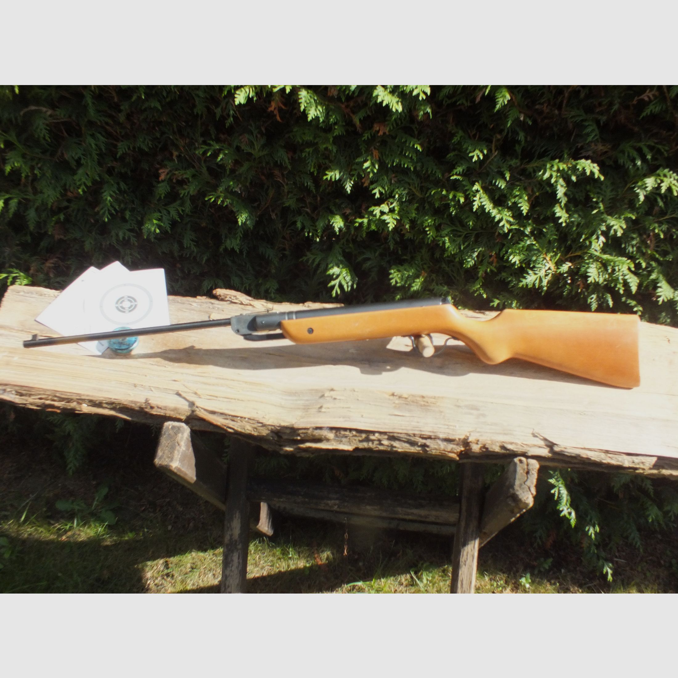 Luftgewehr Haenel 300 (Pionierknicker) für Sammler.