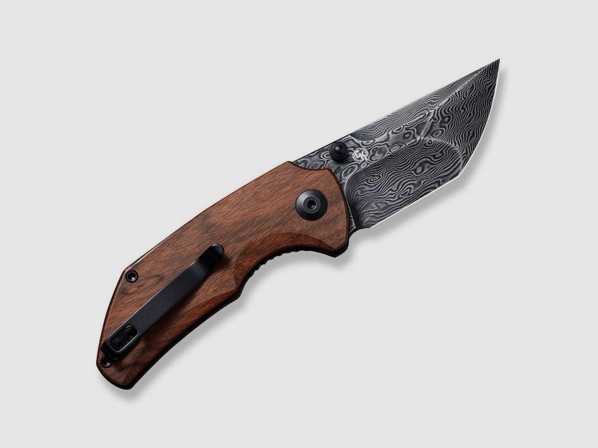 Civivi Thug 2 Cuibourtia Damascus Zakmes, afbeelding 4 van 14