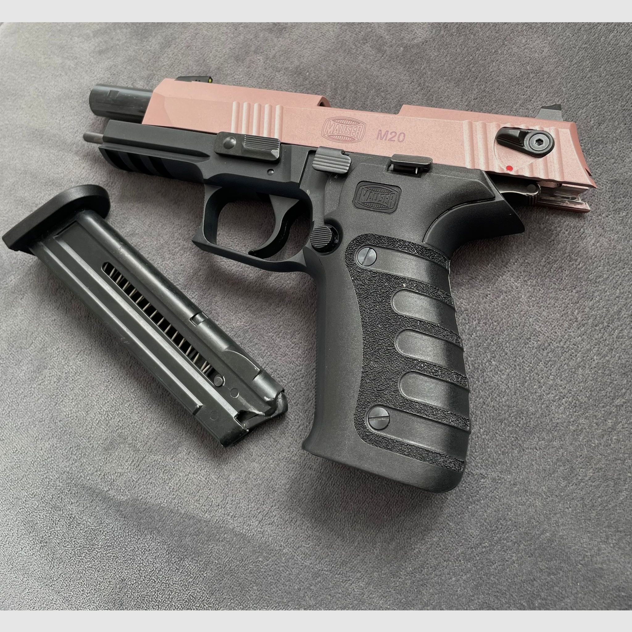 Mauser M20 - Roségold - Ladypistole .22 lfb