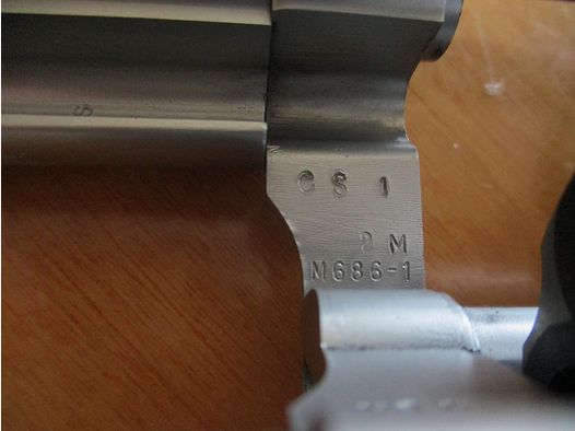 Smith & Wesson  .357Mag 686-1 CS1  3" US Customs Service