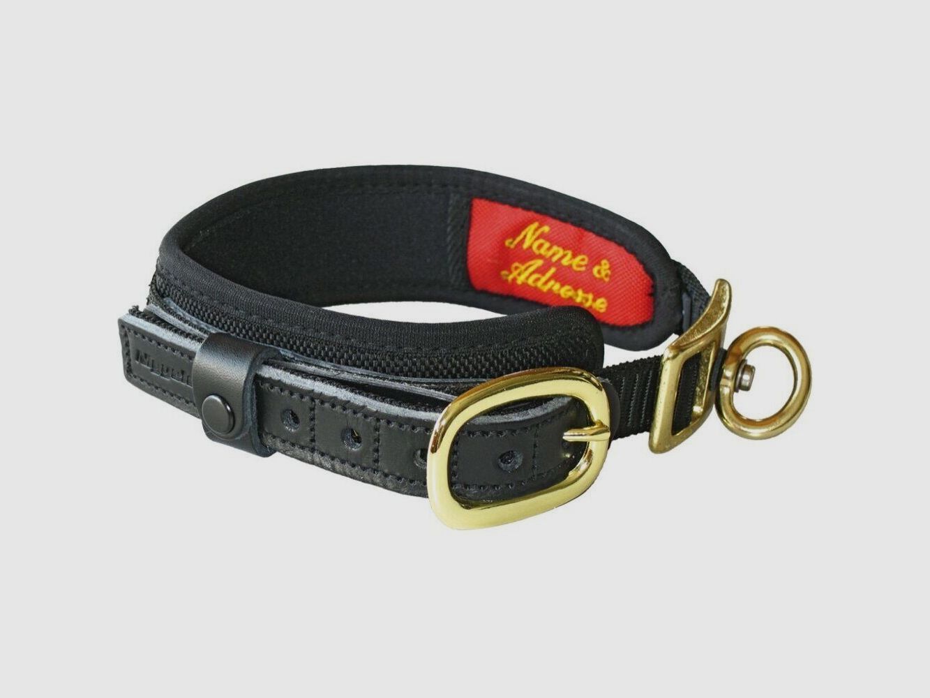 Niggeloh Halsband De Luxe Schwarz, Bild 2 von 4