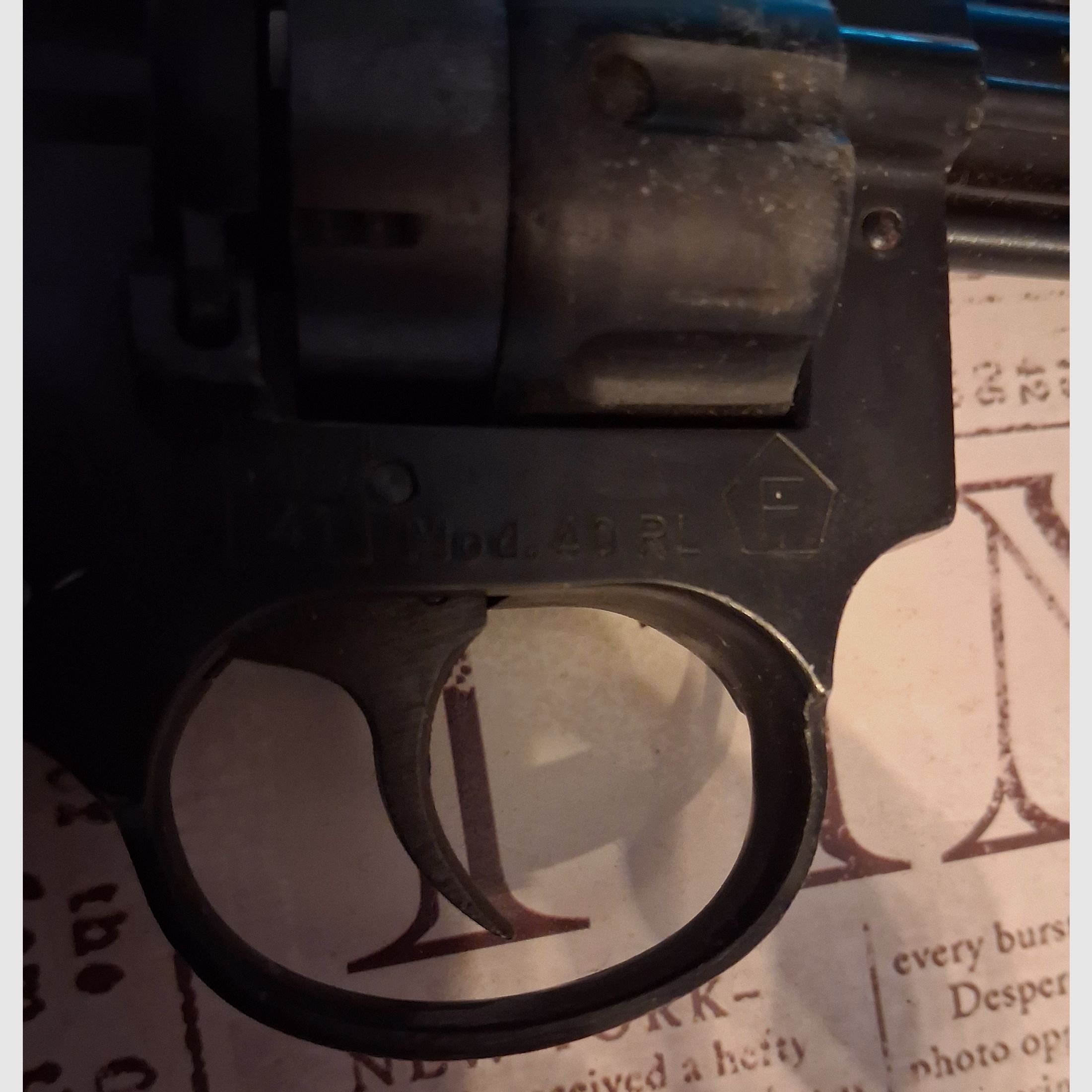 Revolver Emge Modell 40RL 4mm Rand Lang bez nabywania bez potrzeby